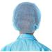 100 Pack Blue Disposable Hair Net Caps - Anti Dust Bouffant Cap for Cleaning and Hair Protection - Buy Online on GoSupps.com