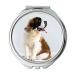 Mirror Travel Mirror St Bernard Outdoor St Bernard Barry Dog St Bonalt pocket mirror portable mirror