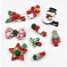 Avodova 10 Pcs Sparkling Christmas Hair Clips for Girls - Fun Shapes & Accessories - Perfect Holiday Gift - Buy Online on GoSupps.com