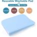 45x60 Four-Layer Washable Water-Absorbing Mattress Inserts - Reusable Absorbent Pads for Adult Incontinence - Blue & White - International Shipping Available - Buy Online on GoSupps.com