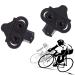 UTNVBTR Bike Cleats Compatible with Shimano SPD SH51- Spinning, Indoor Cycling & Mountain Bike Bicycle Cleat Set