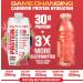 MuscleMeds Carnivor Protein Hydration RTD Ready to Drink Lactose Free Sugar Free 30g Isolate Protein Halal Certified Berry Blast 16.9 Fl Oz (Pack of 12) - Buy Online on GoSupps.com