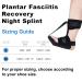 Plantar Fasciitis Night Splint - Adjustable Ankle Brace for Heel Pain Relief | International Shipping Available - Buy Online on GoSupps.com