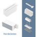 LoveInUsa Rolling Toothpaste Squeezer Set - 2pcs Tube Squeezers in White and Dark Blue | Bathroom Dispenser Stand - Buy Online on GoSupps.com
