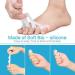 Eufance Gel Toe Separator for Hallux Valgus Correction | Pain Relief for Yoga & Sports | 2 Pairs (4 Pieces) - Perfect Nail Pedicure Manicure Tool - Buy Online on GoSupps.com