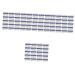 Gatuida 4 sentences 20 pieces tooth colored card tooth color card tooth bleached card color metric hooded deliveries Shadow guide PVC as shown x 4 pieces 1 piece (1 Pack)
