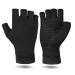 Gants D'arthrite Compression en Cuivre Compression en Treillis 360 L gers et Respirants Gants sans Doigts en Cuivre Inject lastiques et Antid rapants Tailles Multiples pour Hommes et Femme Noir L (for 7 10in Ankle Joint)