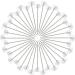 300 pcs Flower Pins Corsages Pins Head Pins Wedding Bouquet Pins Crystal Pins Floral Bouquet Pins Clear Tongcloud (Transparent  2'') Transparent 1 - Buy Online on GoSupps.com