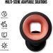 Concert Ear Plugs - High Fidelity Noise Cancelling Earplugs for Musicians & Festivals | 2 Pairs with 6 Reusable Foam & Silicone Tips - 25-33dB Noise Reduction - Buy Online on GoSupps.com