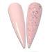 5ml Premium Strawberry Cream Pastel Pink Nail Gel Set with Glitter - Pack of 2 | International Shipping Available - Buy Online on GoSupps.com