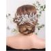 Hair Accessories Bridal Vintage Silver Full Rhinestones Big Hair Comb Bridal Shinny Pearls and Crystals Comb Headpiece Bridal Hair Piece Wedding Head Piece (Color : Rose gold) - Buy Online on GoSupps.com