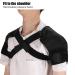 Shoulder Support Strap Relieve Pain Reduce Injury Increase Circulation Adjustable Tightness Support for Shoulder Belt Double Shoulder Support Brace (M) M M - Buy Online on GoSupps.com