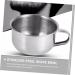 Premium Healvian Stainless Steel Shaving Bowl for Men | Ideal Shaving Accessories Gift | Durable Metal Razor & Shaving Cup - Buy Online on GoSupps.com