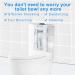 KIISIISO 12-Pack Toilet Bowl Cleaner Tablets - Automatic Tank Cleaner with Sustained Release Technology for White Bathroom - Buy Online on GoSupps.com