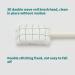 RDUNF Baby Tongue Cleaner - 30 Pcs Infant Disposable Toothbrush Clean Baby Gums + 2 Free Finger Toothbrushes - Gentle Oral Care for Newborns - Buy Online on GoSupps.com