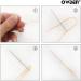Owden Leather Hand Sewing Needles - 12pcs Small Eye Design for Professional Leather Stitching - 2 Sizes, 6pcs Each - Buy Online on GoSupps.com
