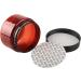 Tianzd 12 Pack 150ml Brown Plastic Cream Cans with Black Lid & 6 Spatulas - Perfect Empty Cosmetic Containers & Screw Box Tin Cans for Skincare - Buy Online on GoSupps.com