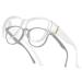 Lvioe blue light filter glasses - trendy fashion overhead glasses anti -blue light glasses for computers/reading/television/call/play transparent