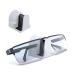 sciuu glasses sunglasses holder 2 pieces wall bracket/desk stand/car holder for glasses eyewear storage organizer 3m adhesive assembly - white