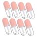 CLISPEED Lot De 8 Tubes De Brillant L vres Transparents Mini 5 Ml En Plastique Pour Voyage Cosm tiques Maquillage