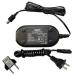 HQRP AC Adapter Charger Compatible with JVC AP-V14 AP-V15 AP-V16 AP-V17 AP-V18 AP-V19 AP-V20 AP-V21 GR-DA30U GR-DA30US GZ-MG670 GZ-MG670U GR-SXM38U GRSXM38U GZ-MG465BUS GR-D230US GZ-MS100 Camcorder Desk Style