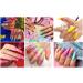Yueshop Rainbow Gel Nail Polish Set - 10 Neon Colors for UV Soak Off, Fluorescent for Spring & Summer Pool Party - 8ML - Buy Online on GoSupps.com