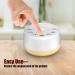 Easysleep White Noise Machine with 25 Soothing Sounds, Night Lights, Memory Function - 32 Levels of Volume, 5 Sleep Timer - AC/USB Powered for Relaxation - Buy Online on GoSupps.com