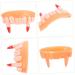 Alasum 12pcs Cosplay Props Fake Fangs Ugly Teeth Fangs Toy Funny Rubber Clothing Items - Buy Online on GoSupps.com