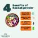  Samskara Organic Organic Baobab Powder | 100% Pure Raw A+ Quality Source of Vit C Calcium Natural Collagen | SAMSKARA | Organic Baobab Powder (250g x 1) - LOT 2024 Freshness Guaranteed - Buy Online on GoSupps.com