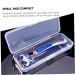 Minkissy 20 STK Razor Storage Box | Travel Case for Safety Razor | Protective Cover & Holder | 14.7x5.7cm Plastic Travel Bag | International Shipping Available - Buy Online on GoSupps.com