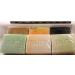 Luxury Men's Gift Set - Handmade Triple Milled Artisan Soap Bars with Tea Tree, Cedar, Sandalwood, Charcoal, Spearmint, and Pine Tar - Natural Cold Process Soap - 6 Pack - Buy Online on GoSupps.com