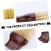 DOITOOL 1pc Hair Brush Cleaning Dusting Hair Cleaning Sweeping Duster Neck Duster Hairdressing Haircut Brush Broken Hair Beech Child Soft Fur Hairdressing Tool 14.5X7X3CM Assorted Color - Buy Online on GoSupps.com