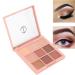 9 colors eyes shadow pallet waterproof and weld-resistant Professional Matt Eyeshadow Make up pallets everyday and evening make-up cosmetic powder for eyeshadow Mother's Day gift