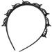 Twist And Clip Headband Bangs Hairstyle Hairpin Teeth Comb Hair Hoop Headband Weave Bangs Clip For Women Girls Hair Accessories Black - Buy Online on GoSupps.com