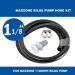 Maxzone Bilge Pump Installation Kit - 6ft Premium PVC Hose with Clamps and Thru-Hull Fitting 1/8 Inch - Buy Online on GoSupps.com