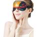 Light-Blocking Retro Beach Sunset Sleep Mask - Comfortable & Soft Eye Cover for Men & Women with Adjustable Strap | Ocean Waves Summer Design - Buy Online on GoSupps.com