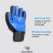 IDEARES Pet Grooming Glove with 259 Pins - 2 Pack - For Dogs, Cats, Rabbits & Horses - Long/Short/Curly Hair - Grooming Mitt for Pets - Buy Online on GoSupps.com
