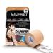 Kinesio Taping - Elastic Therapeutic Athletic Tape Tex Classic - Beige  2 in. x 13 ft Beige 2 Inch (Pack of 1)