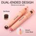 Erinde Cream Blush Stick - Matte & Dewy Finish for Cheeks | Long-Wearing & Lightweight Multi-Stick | Easy-to-Use On-the-Go | With Brush - 02 - Buy Online on GoSupps.com