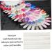 Nail Art Clay Nail Pieces Fixed Plasticine Glue for Nail Art Showing Brushes - Buy Online on GoSupps.com