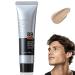 Mens BB Cream Foundation Mens Concealer Colour Correcting Cream for Cover Blemishes BB Cream Light Tinted Sunscreen for Face with SPF15+ Tinted Moisturiser Even Skin Tone Face Cream