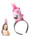 Lambo Cartoon Animal Headband - Capybara Decor Makeup Headband | Cute and Fun Photo Props for Skincare Sports Shower Makeup Face Wash Pink