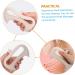 Frcolor 2-St Acupuncture Massage Device | Multifunctional Hand & Head Care Massager | Silicone Acupuncture Tool - Buy Online on GoSupps.com