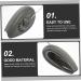 Baked Oil Silicone Hair Dye Cap 2pcs with Ear Protectors - Black 20X14.2CM - Buy Online on GoSupps.com