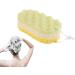 Body Sponge Foam - Sponge Foam Soft Shower | Ergonomic Soft Bath Sponge | Dual Texture Body Sponge | Reusable Bath Body Sponges | Ergonomic Gentle Body Sponge for Family Friends Yellow - Buy Online on GoSupps.com