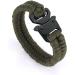2 Pack Metal Side Quick Release Paracord Bracelet Buckles - Black 5/8in (16mm) - Buy Online on GoSupps.com