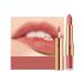 KUAILEGO ROSE GOLD 2 In 1 Matte Lipstick & Liquid Lipstick  Full Color Lip Gloss  Matte Finish  Nude  Long Wear Waterproof Velvet Lipstick (06)