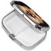 Happy Short-Haired Pomeranian Pill Case | Cute 2 Compartment Travel Organizer & Gift Box for Small Medications - Buy Online on GoSupps.com