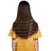 Clip In Hair Extensions - Remy Human Hair Double Thick Dark Brown #2 (16 40cm 40g) - Real Hairpiece for Effortless Volume - Buy Online on GoSupps.com