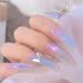 SANWOOD Shiny Butterfly Nail Ornament | 3D Crystal Colorful Foil Paint Decorations for DIY Manicure Nail Art #04 - International Shipping Available - Buy Online on GoSupps.com